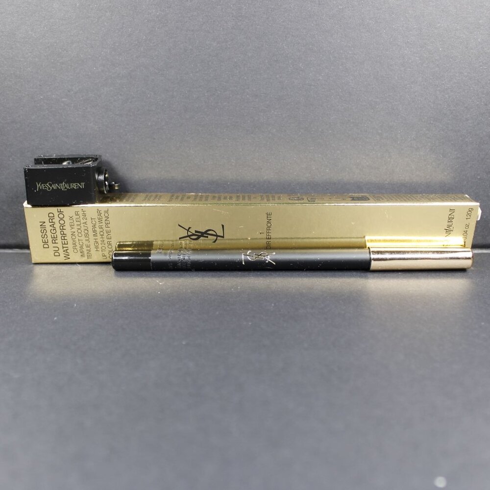 Yves Saint Laurent Black Waterproof Eye Pencil Includes Sharpener